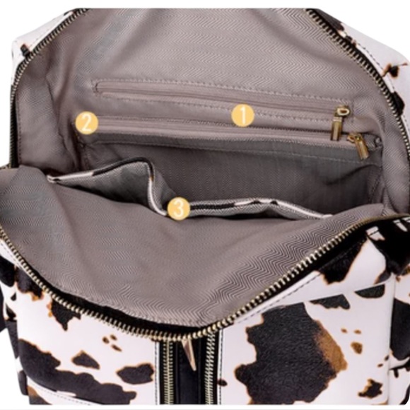 Tan Versatile Backpack with Pouch-Wallet Set-Satchel-Purse-Shoulder Bag